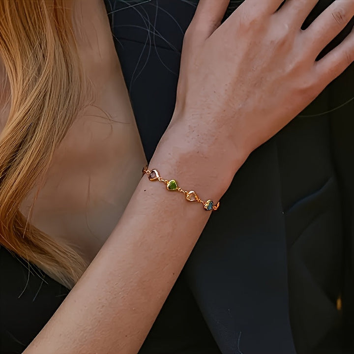 Unikt hjerteformet armbånd