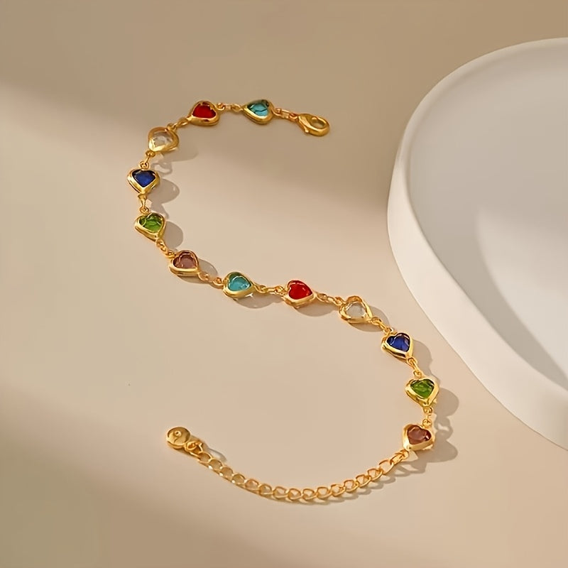 Unikt hjerteformet armbånd