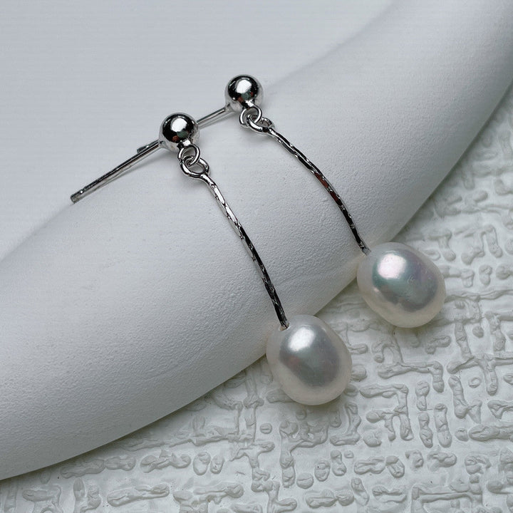 Elegante perleøredobber