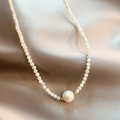 Elegant halskjede med perle