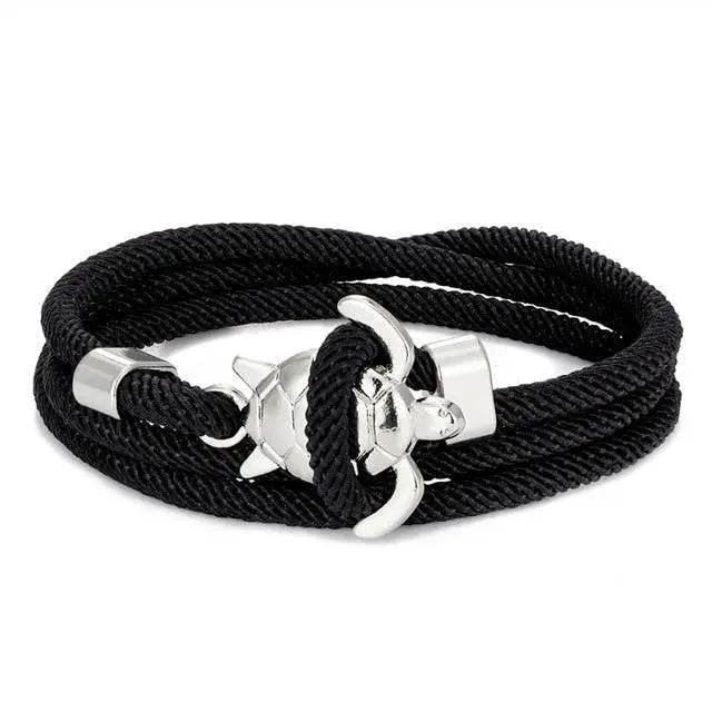 Håndlaget havskilpadde-armbånd